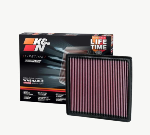 K&N High-Flow Original Lifetime Engine Air Filter