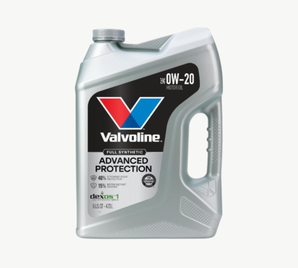 Valvoline Advanced Full Synthetic SAE 0W-20 Motor Oil 5 QT