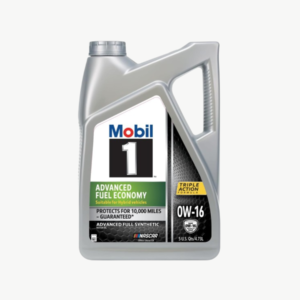 Mobil 1 Advanced Fuel Economy Full Synthetic Motor Oil 0W-16, 5 Quart