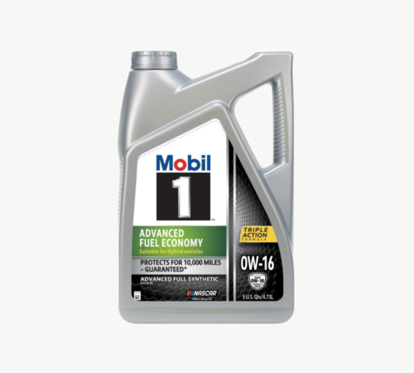Mobil 1 Advanced Fuel Economy Full Synthetic Motor Oil 0W-16, 5 Quart