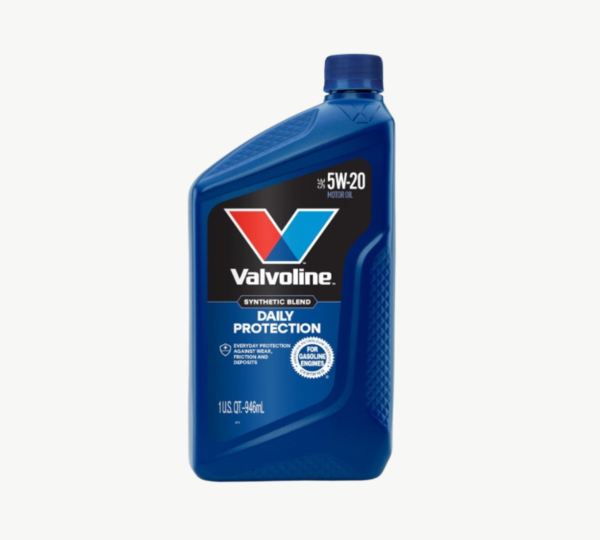 Valvoline Daily Protection SAE 5W-20 Synthetic Blend Motor Oil 1 QT