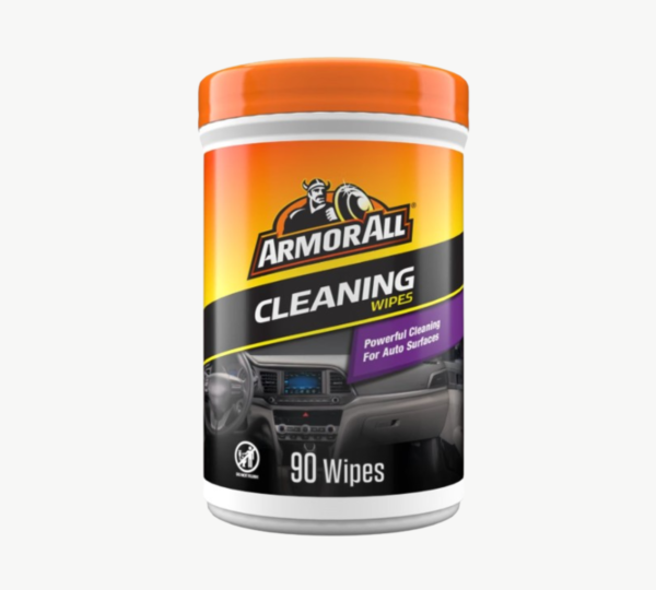 Armor All Car Cleaning Wipes, 90 Count Canister, Car Wipes